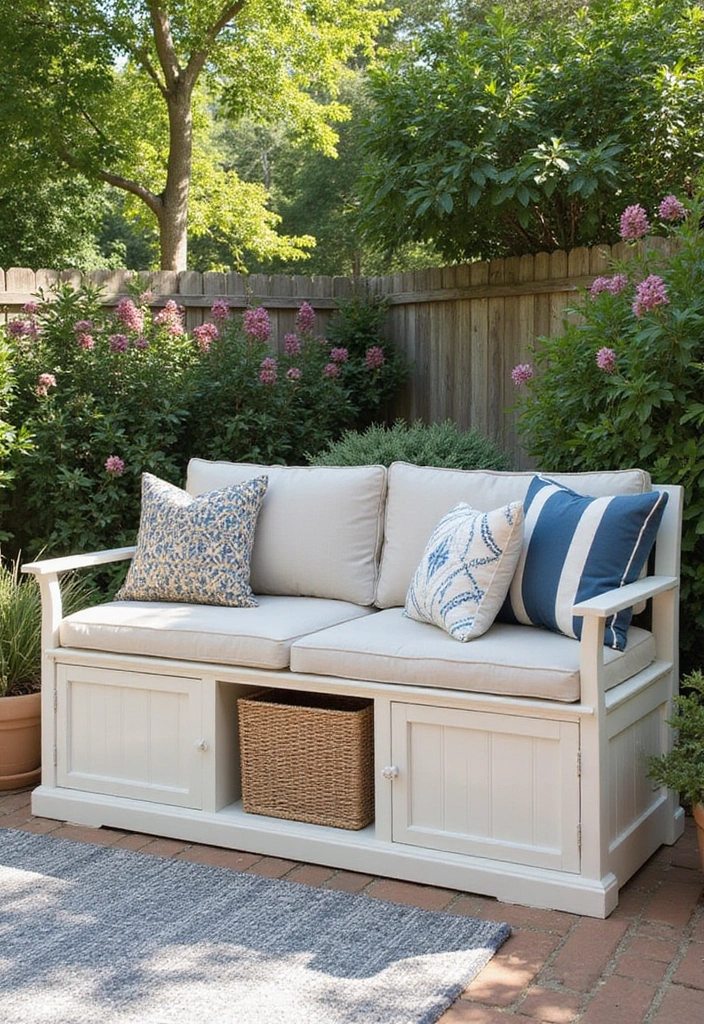 21 Eco-Friendly Patio Furniture Ideas for Your Outdoor Living Space - 16. Multi-Functional Furniture