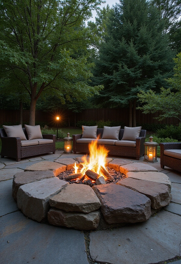 21 Eco-Friendly Patio Furniture Ideas for Your Outdoor Living Space - 7. Natural Stone Accents