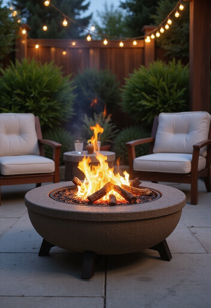 21 Fire Pit Ideas for a Cozy Backyard Experience - 16. Multi-Functional Fire Pit