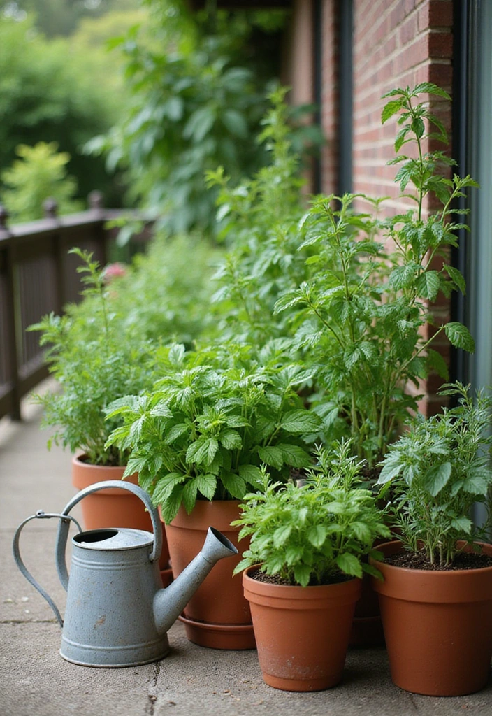 21 Patio Extension Ideas for Small Space Outdoor Living - 11. Herb Garden Haven