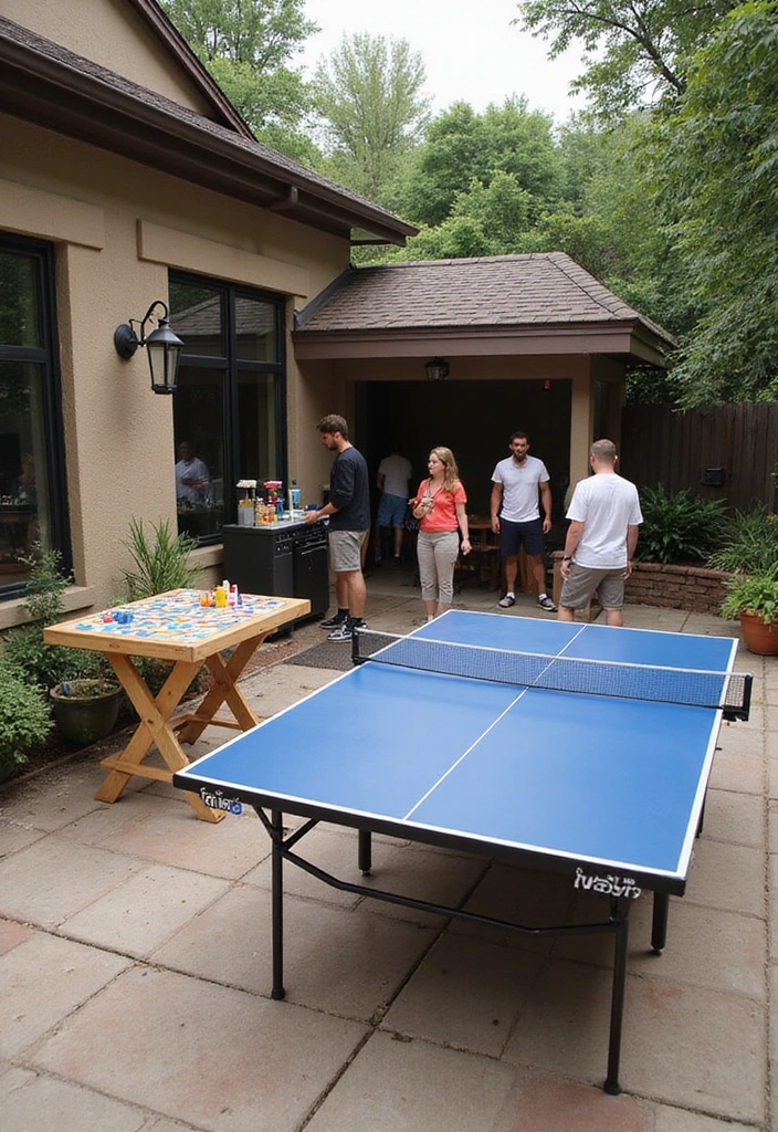 21 Patio Extension Ideas for Small Space Outdoor Living - 14. Outdoor Games Area