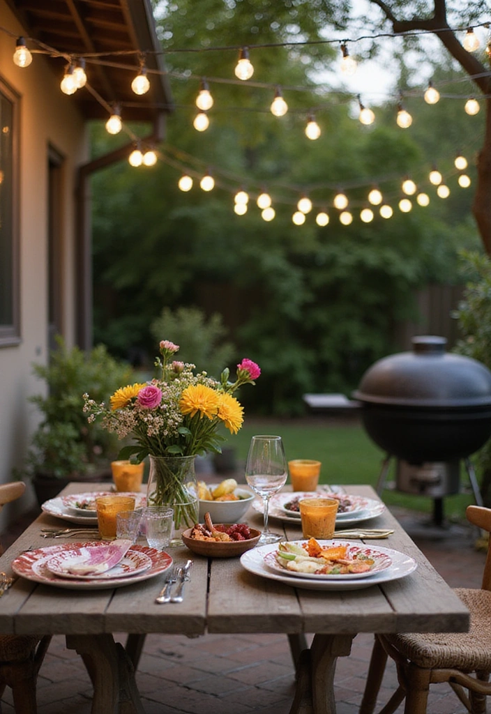 21 Patio Extension Ideas for Small Space Outdoor Living - 2. Alfresco Dining Delight