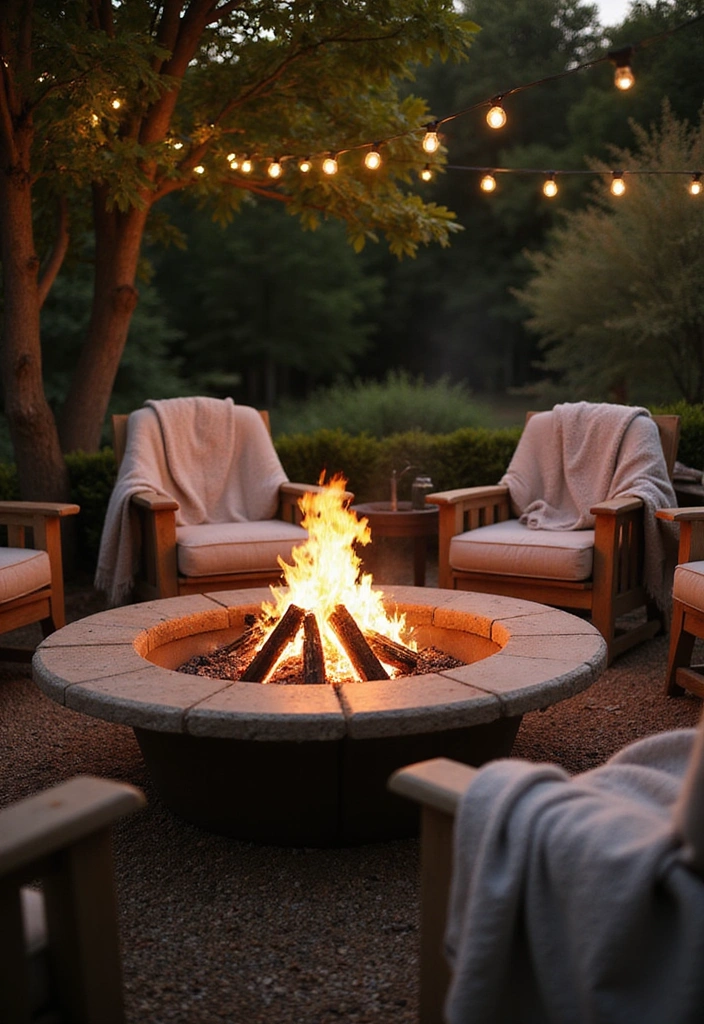 21 Patio Extension Ideas for Small Space Outdoor Living - 5. Fire Pit Fun