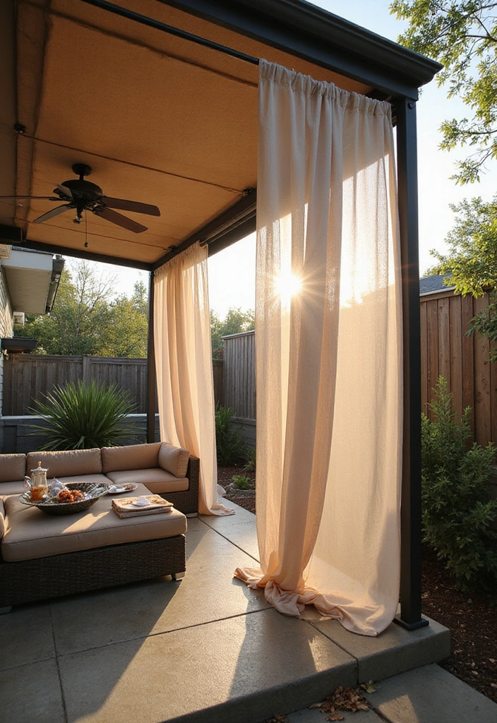 21 Patio Extension Ideas for Small Space Outdoor Living - 6. Canopy Comfort