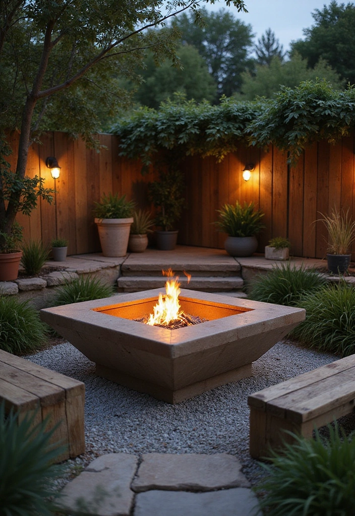 22 Boma Ideas Fire Pits for Outdoor Living - 7. Eco-Friendly Fire Pit