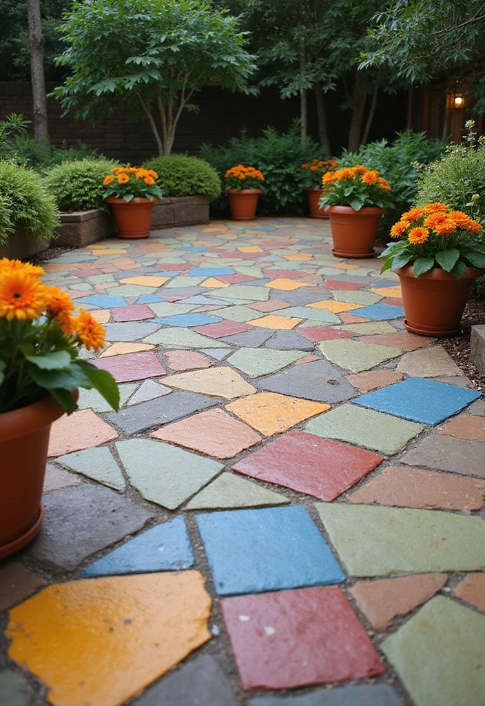 22 Eco-Friendly Paver Patio Ideas for Sustainable Outdoor Living - 5. Eco-Friendly Tile Patterns
