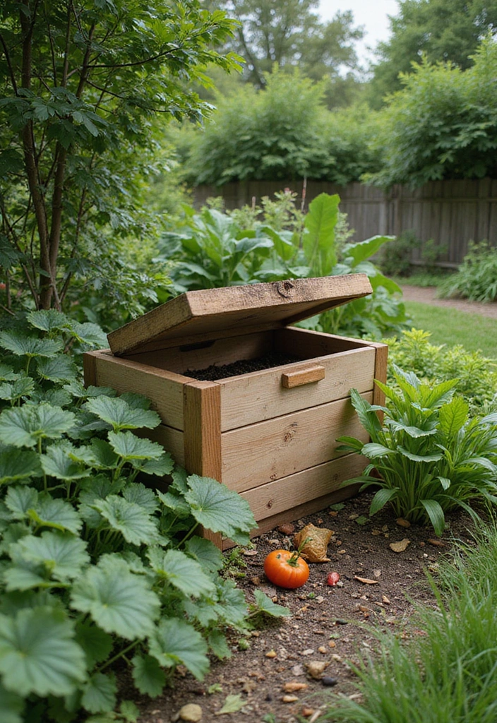 22 Outdoor Living Ideas for a Sustainable Home Decor - 7. Composting Bins