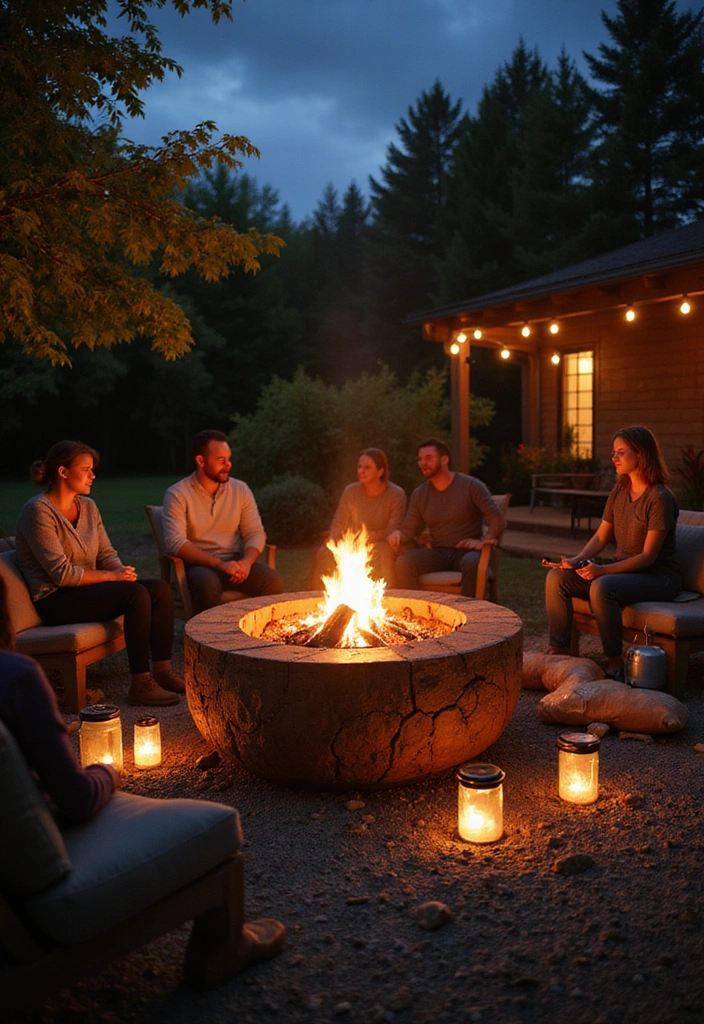 22 Outdoor Living Ideas for a Sustainable Home Decor - 8. Eco-Friendly Fire Pits