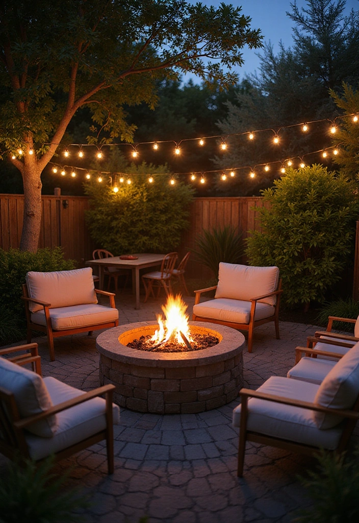 23 Backyard Privacy Ideas From Neighbors - 9. Outdoor Fire Pits