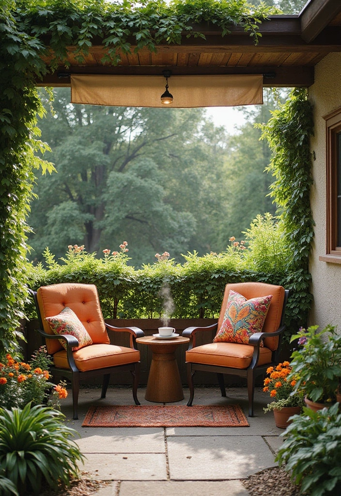 23 Cheap Backyard Ideas for Affordable Outdoor Living - 11. Cozy Outdoor Nook