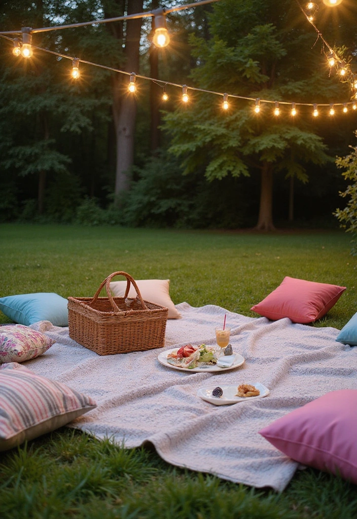23 Cheap Backyard Ideas for Affordable Outdoor Living - 18. Outdoor Picnic Area