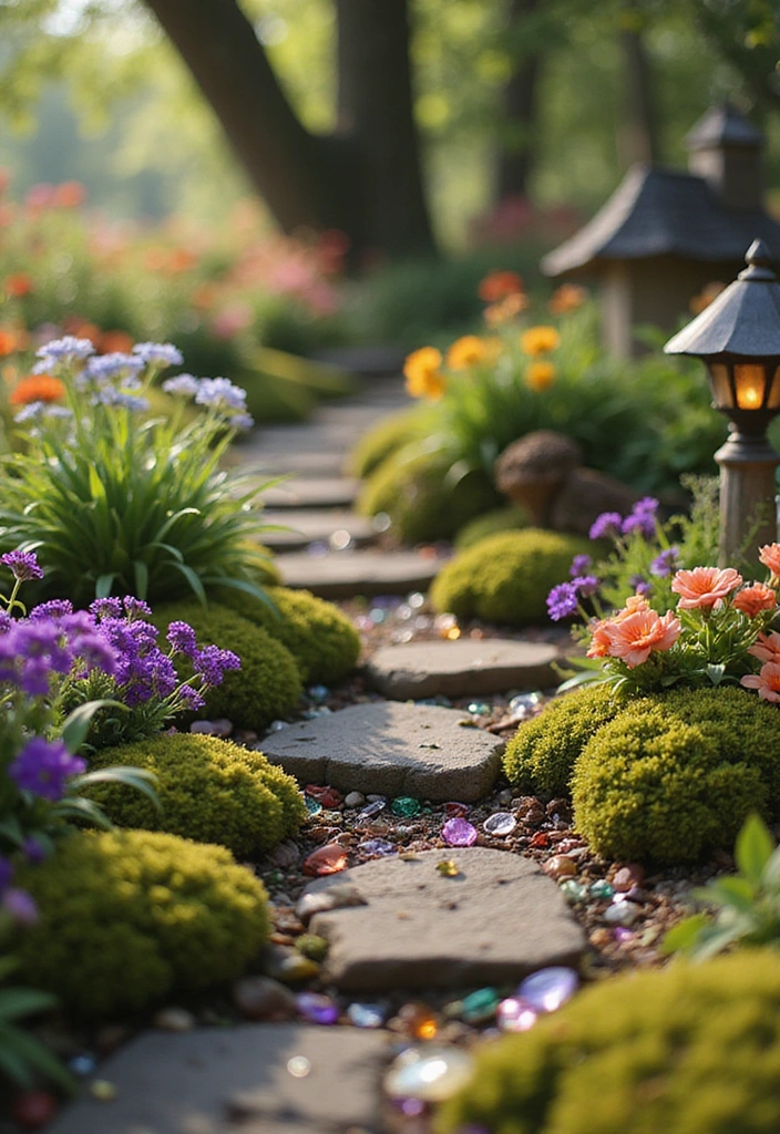 23 Enchanting Fairy Garden Ideas for Your Home Decor - 19. Fairy Garden Treasures