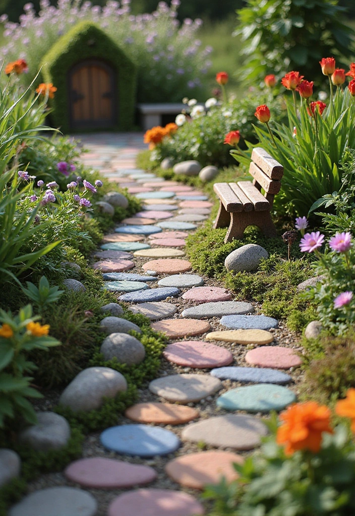 23 Enchanting Fairy Garden Ideas for Your Home Decor - 2. Enchanted Fairy Pathway