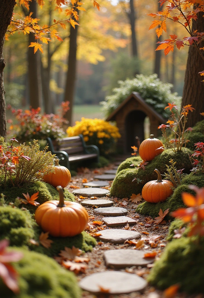 23 Enchanting Fairy Garden Ideas for Your Home Decor - 9. Seasonal Themes