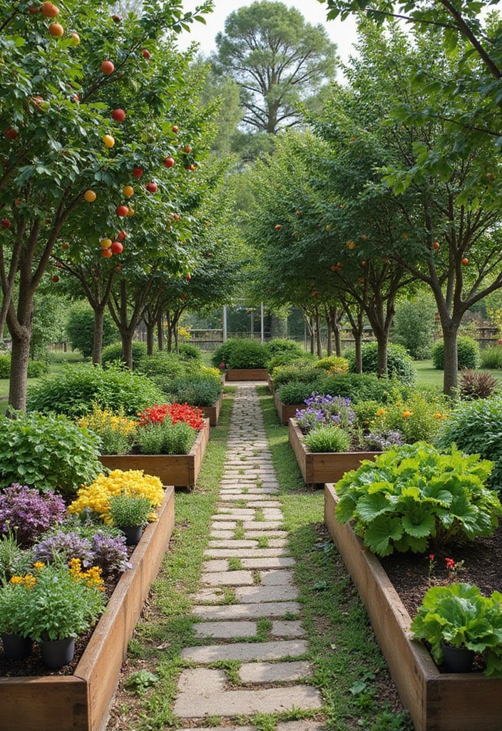 23 Garden Ideas for Sustainable Outdoor Living - 10. Edible Landscaping: Grow Your Own Food