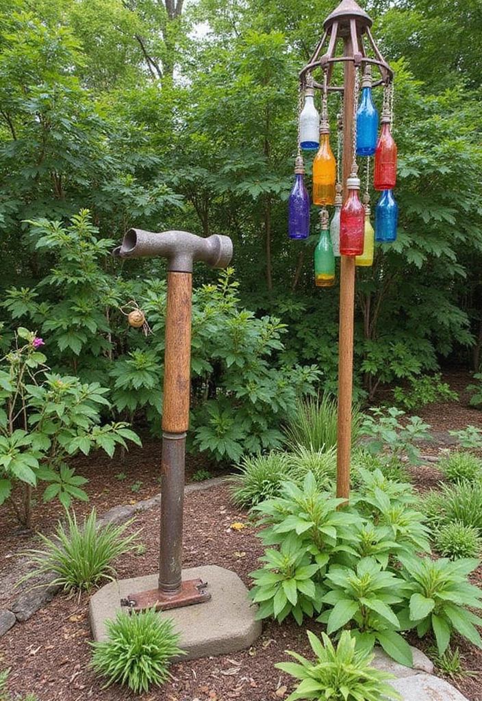 23 Garden Ideas for Sustainable Outdoor Living - 11. Sustainable Garden Decor: Artistic Touch