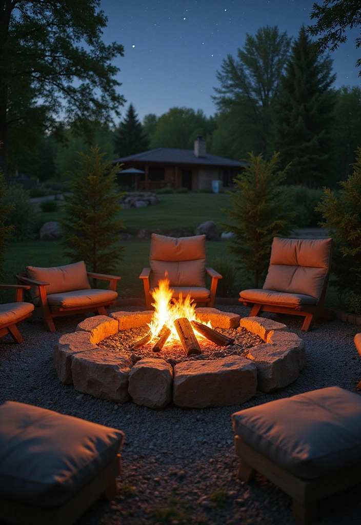23 Garden Ideas for Sustainable Outdoor Living - 14. Fire Pits: Warm Gatherings