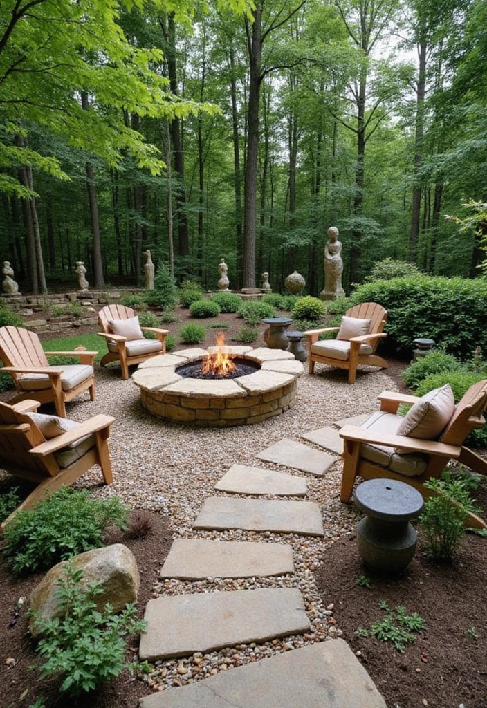 23 Garden Ideas for Sustainable Outdoor Living - 7. Natural Stone Features: Earthy Elegance