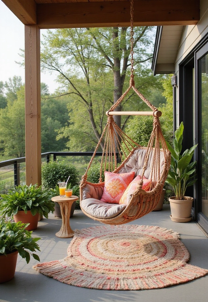23 Hammock Ideas for Your Backyard Retreat - 3. Chic Hammock Chair