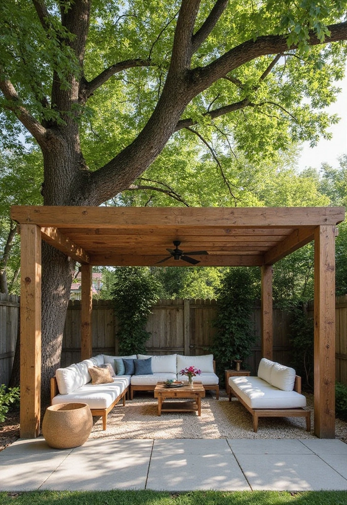 23 Outdoor Patio Ideas: Sustainable Solutions for Your Outdoor Living Space - 14. Natural Shade Solutions