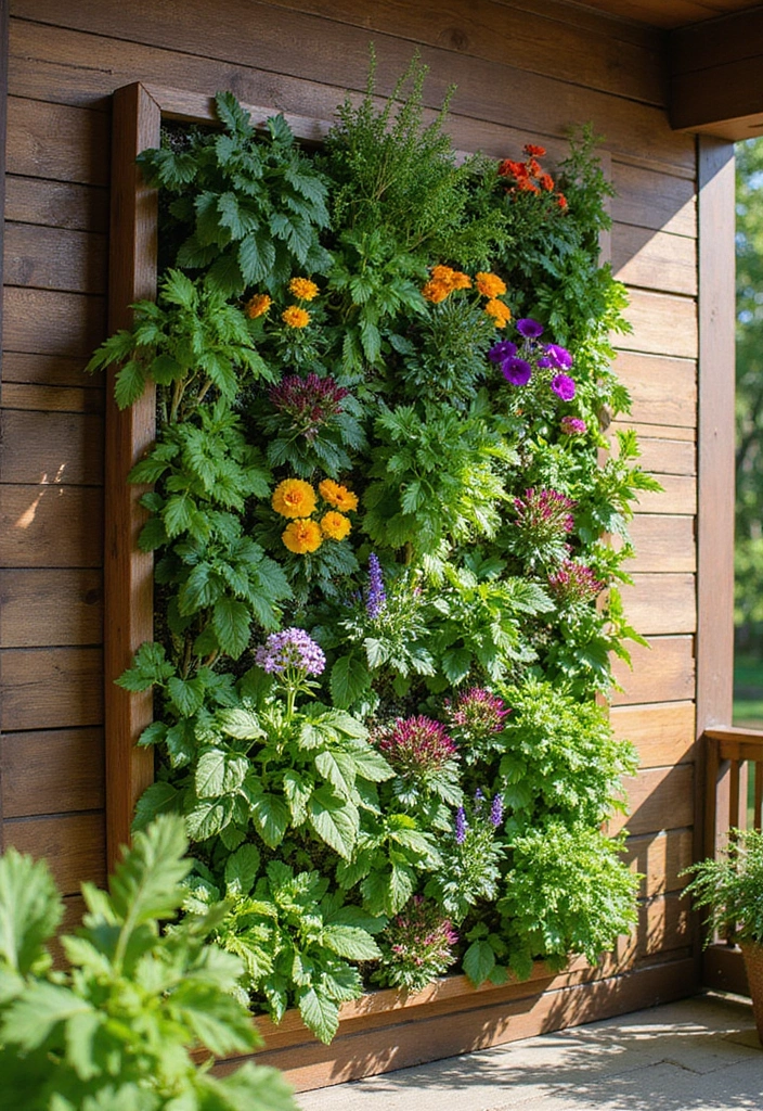 23 Outdoor Patio Ideas: Sustainable Solutions for Your Outdoor Living Space - 2. Vertical Gardens