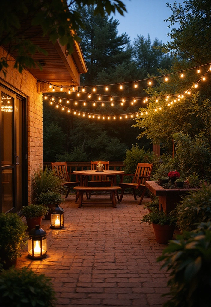 23 Outdoor Patio Ideas: Sustainable Solutions for Your Outdoor Living Space - 3. Sustainable Lighting Solutions