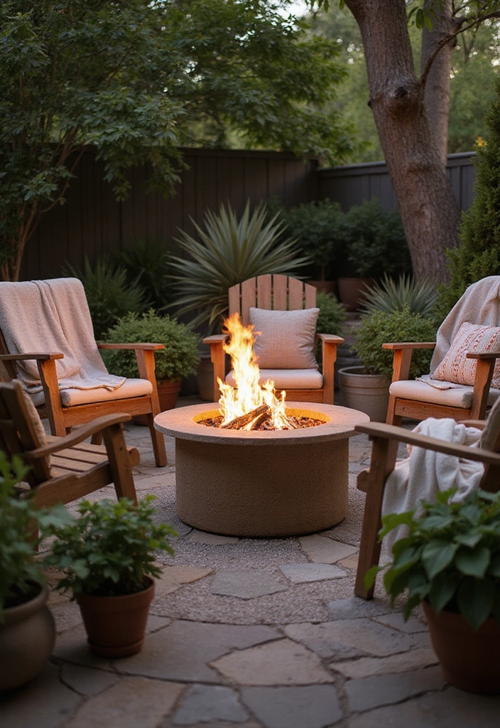 23 Outdoor Patio Ideas: Sustainable Solutions for Your Outdoor Living Space - 5. Eco-Friendly Fire Pits