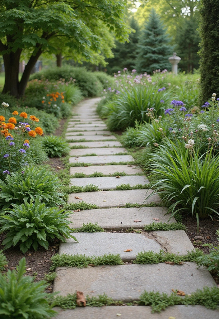 23 Outdoor Patio Ideas: Sustainable Solutions for Your Outdoor Living Space - 6. Natural Stone Pathways