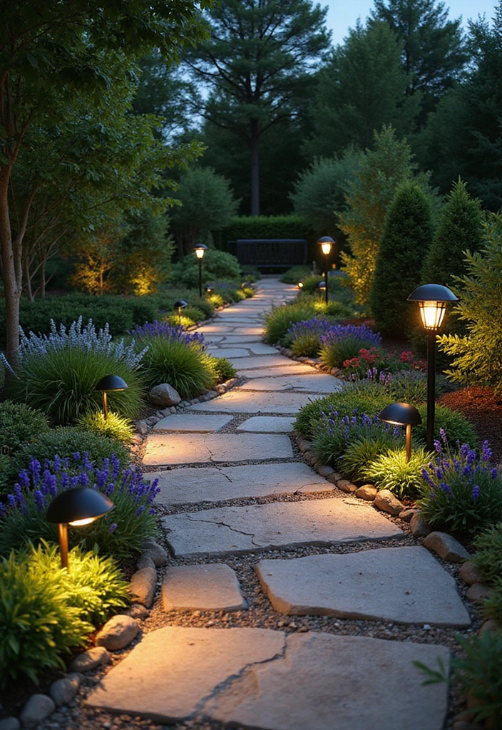 23 RV Yard Ideas for Outdoor Living - 3. Garden Pathways