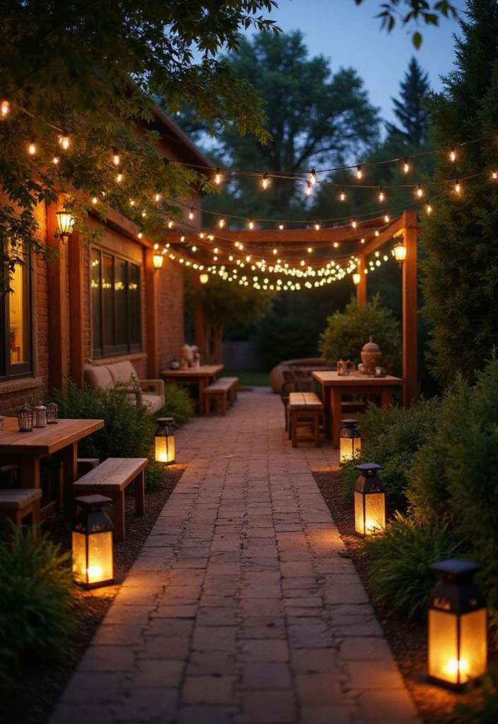 23 RV Yard Ideas for Outdoor Living - 6. Outdoor Lighting