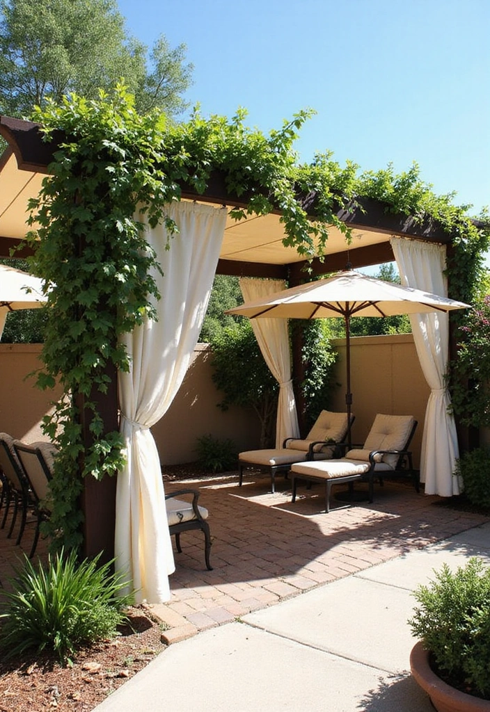 23 RV Yard Ideas for Outdoor Living - 9. Shade Solutions