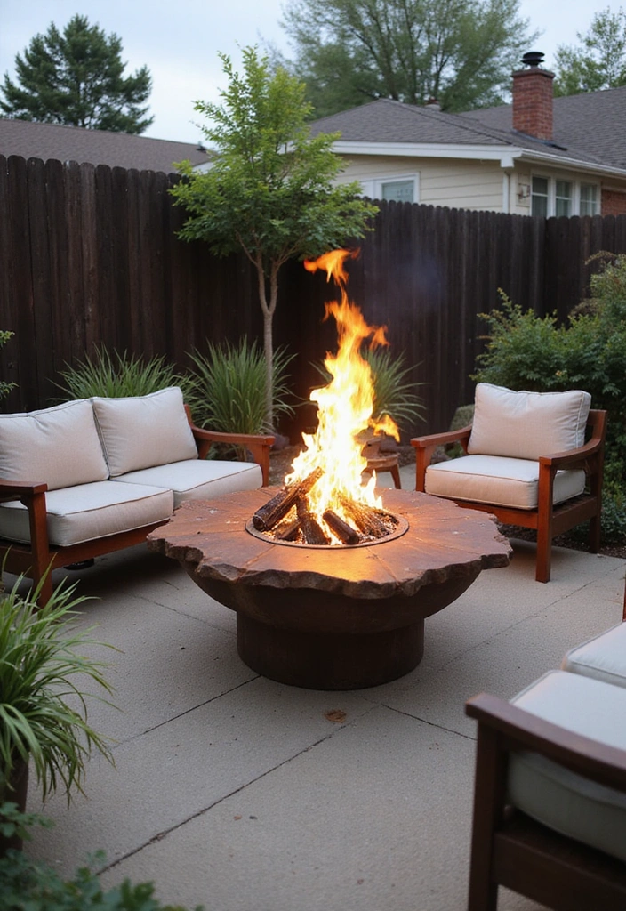 24 Backyard Fire Pit Ideas Lounge Areas Outdoor Living - 13. Unique Fire Pit Shapes