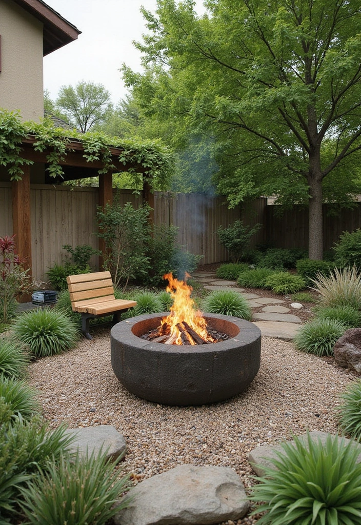 24 Backyard Fire Pit Ideas Lounge Areas Outdoor Living - 5. Eco-Friendly Fire Pit