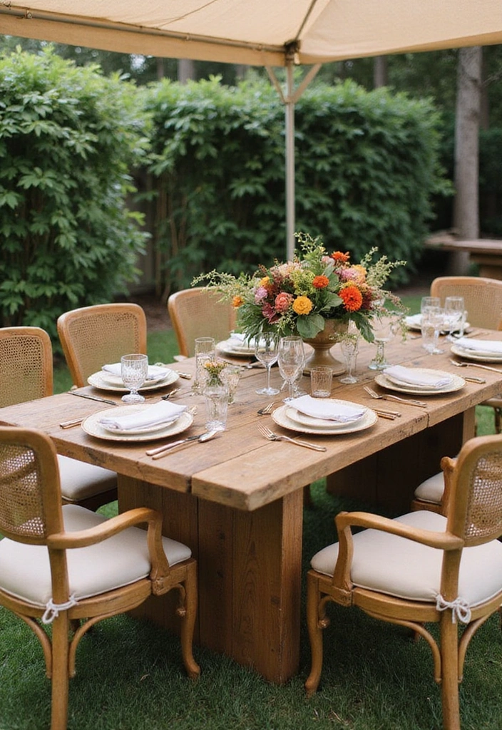 24 Eco-Friendly Backyard Patio Ideas for Outdoor Living - 9. Outdoor Dining Spaces