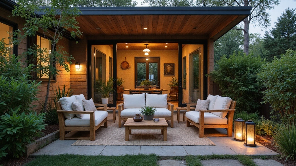 24 Eco-Friendly Outdoor Living Room Ideas for Covered Patios