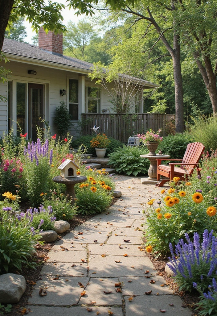 24 Outdoor Living Space Ideas for Your Eco-Friendly Patio - 12. Wildlife-Friendly Spaces