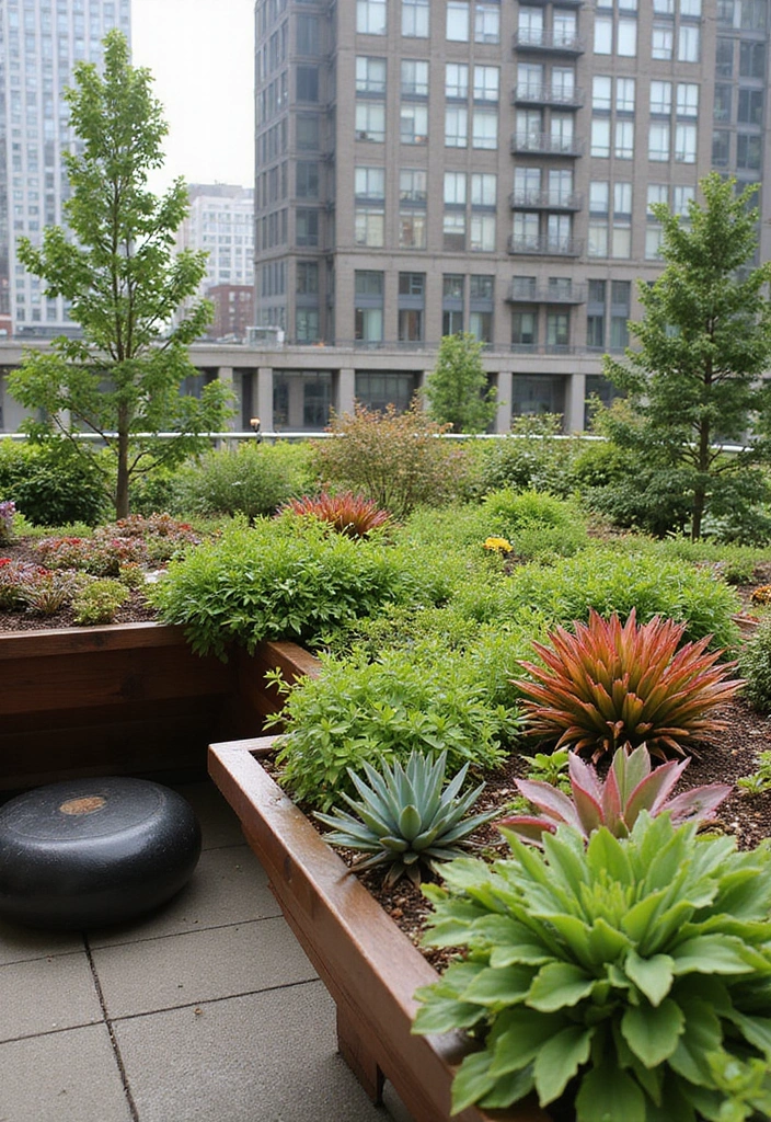 24 Outdoor Living Space Ideas for Your Eco-Friendly Patio - 13. Green Roof Patios