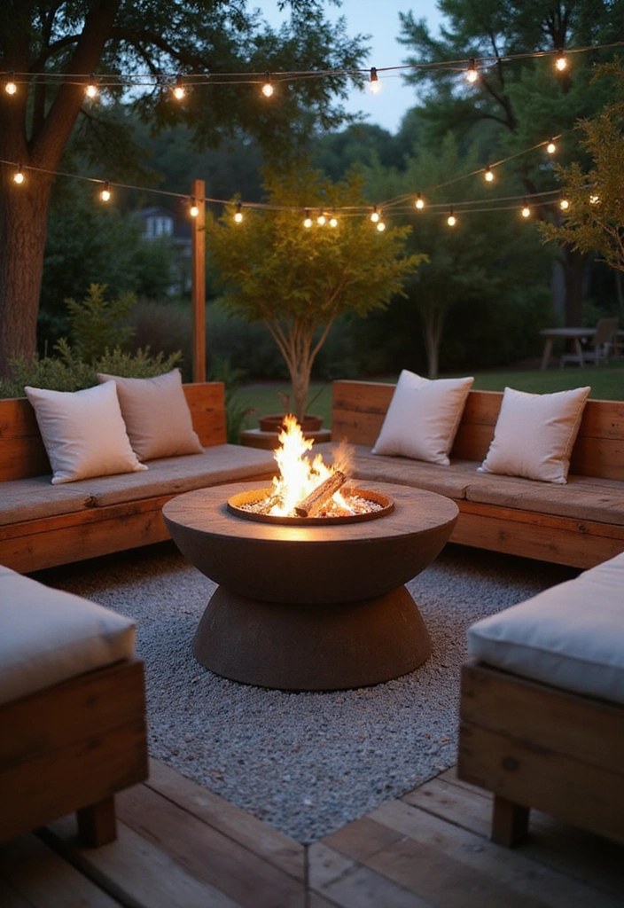 24 Outdoor Living Space Ideas for Your Eco-Friendly Patio - 7. Eco-Friendly Fire Pits