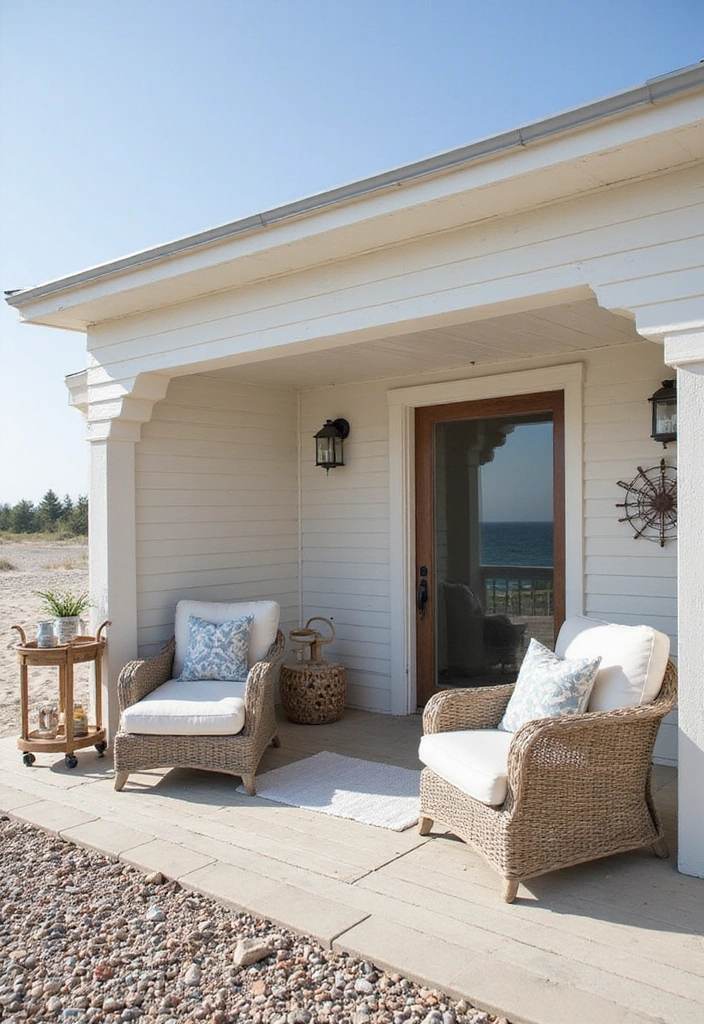 24 Pool Pavilion Ideas for Luxury Outdoor Living - 6. Coastal Beach House Pavilion