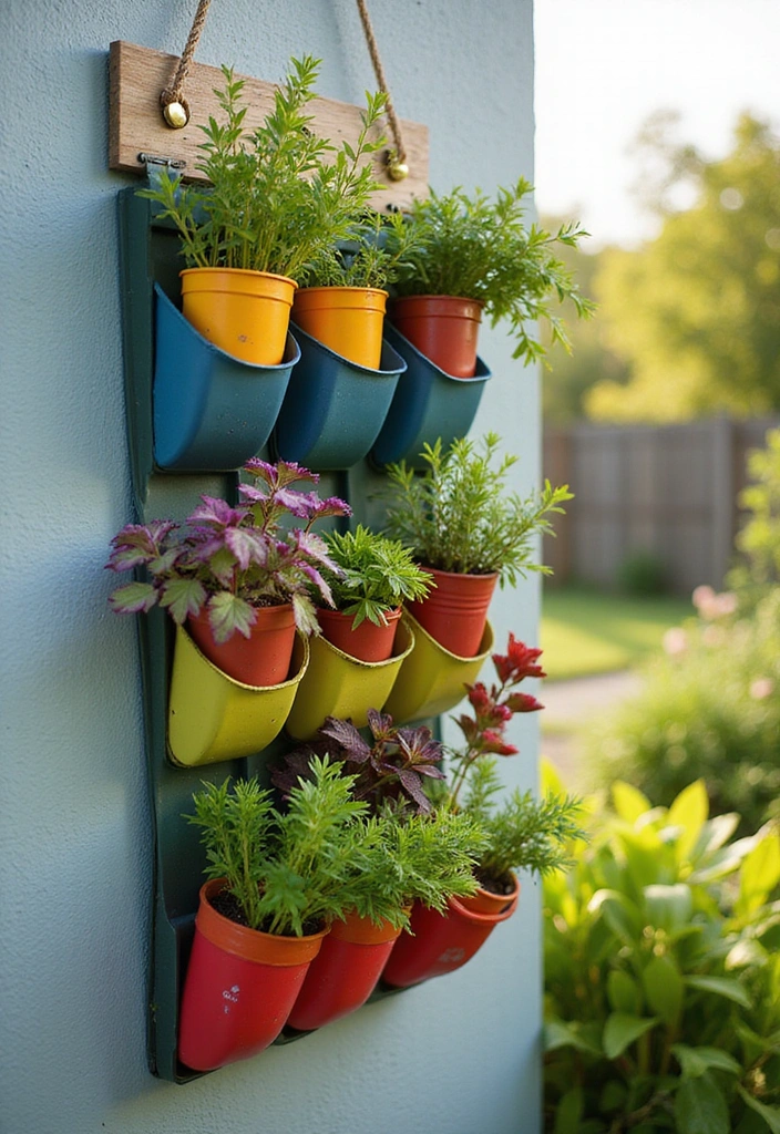 25 DIY Garden Ideas to Elevate Your Outdoor Decor - 7. Shoe Organizer Planter