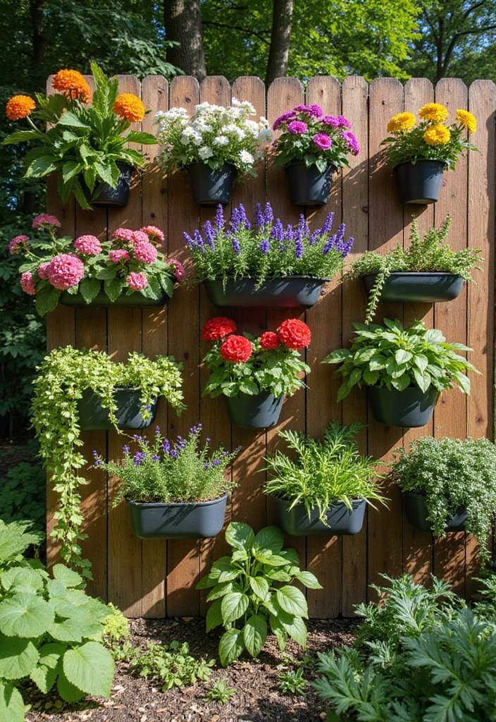 25 Front Garden Ideas for a Sustainable Touch - 4. Vertical Gardening