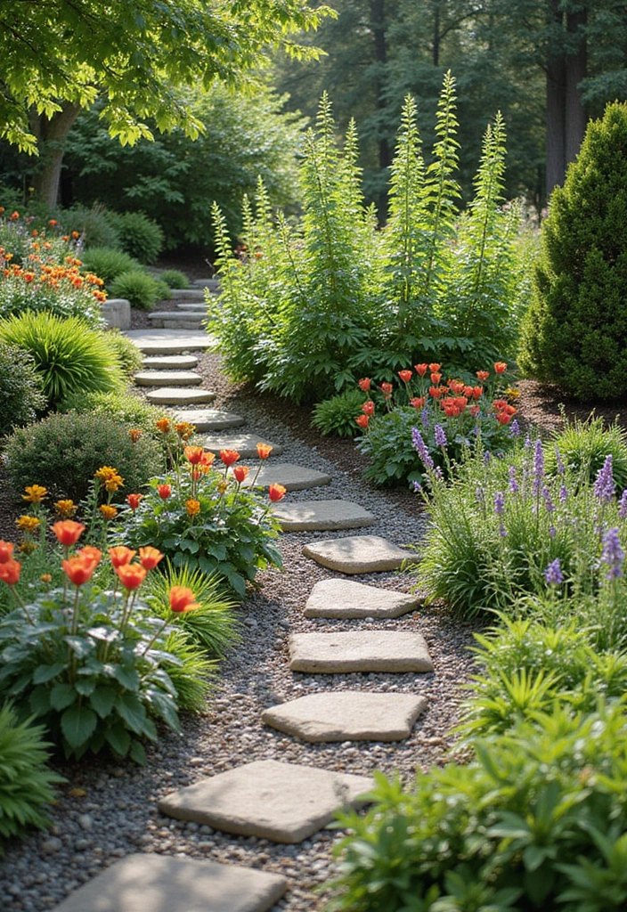 25 Front Garden Ideas for a Sustainable Touch - 8. Rain Gardens