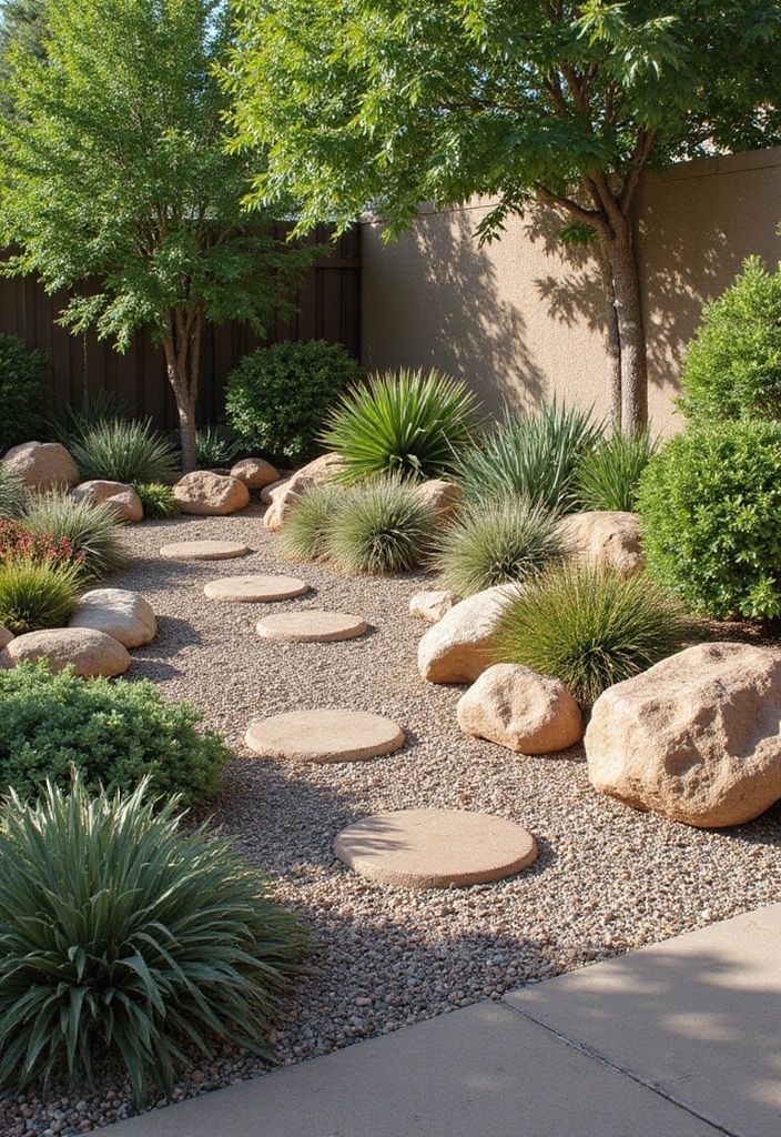 25 Front Garden Ideas for a Sustainable Touch - 9. Xeriscaping
