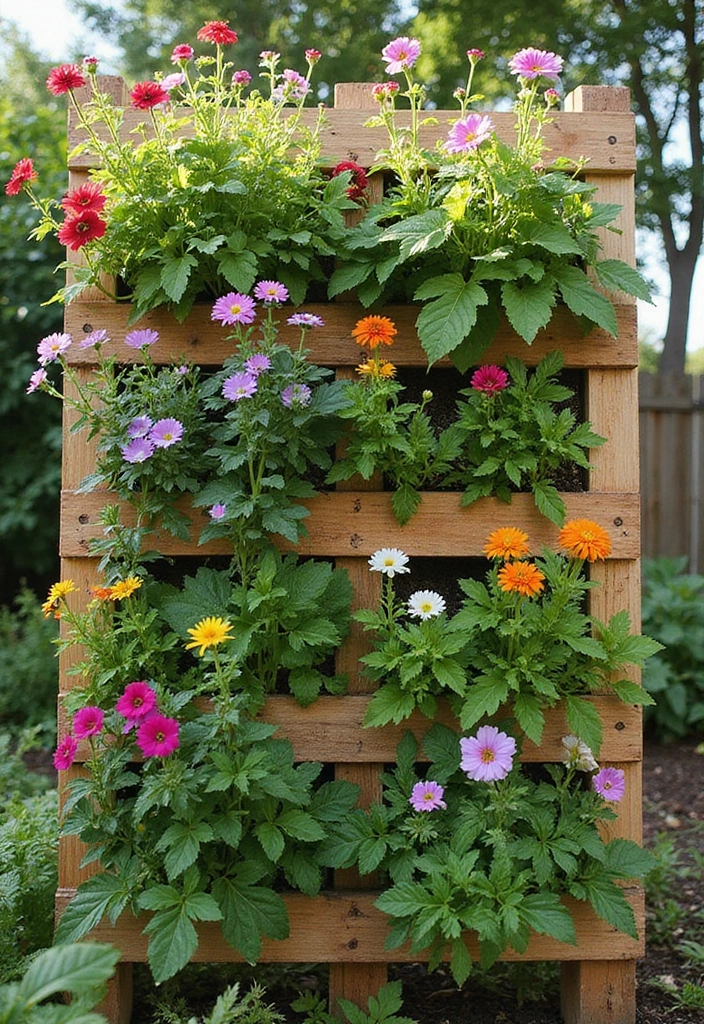 25 Outdoor Living Design Backyard Ideas - 2. Vertical Gardens