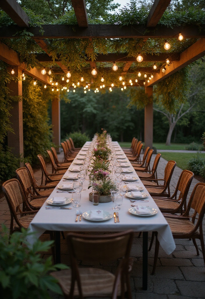 25 Outdoor Living Design Backyard Ideas - 3. Outdoor Dining Area