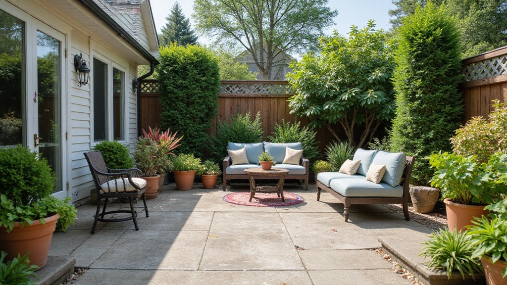 25 Stylish Concrete Patio Ideas for Small Outdoor Spaces