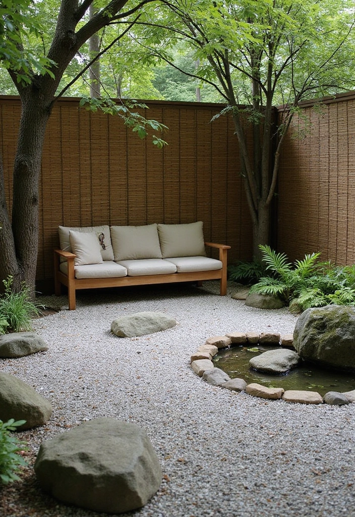 26 Arizona Room Ideas for Outdoor Living - 14. Zen Garden Retreat