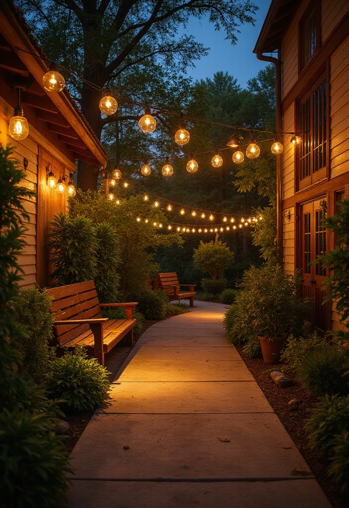 26 Arizona Room Ideas for Outdoor Living - 25. Stylish Outdoor Lighting