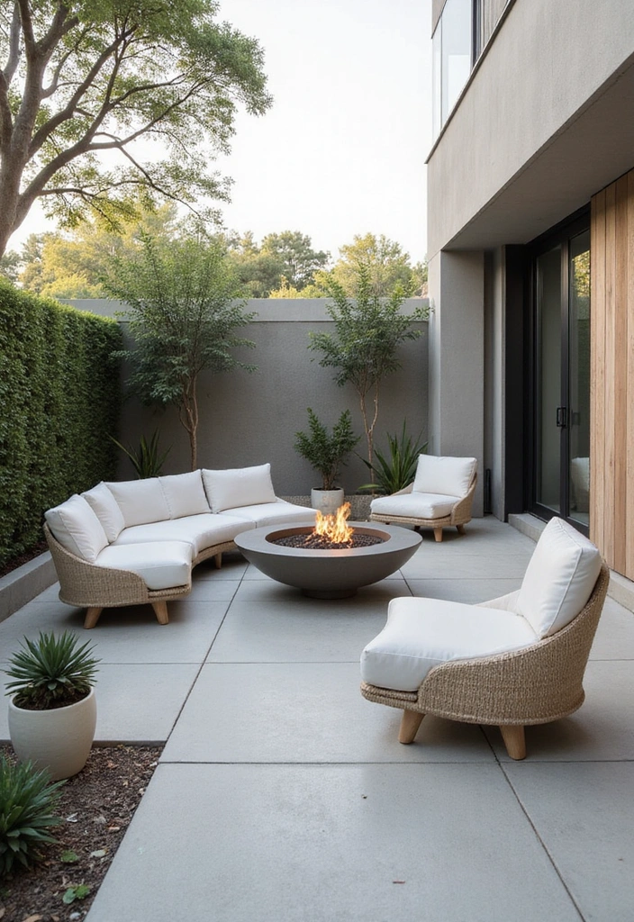 26 Arizona Room Ideas for Outdoor Living - 5. Modern Minimalist Space