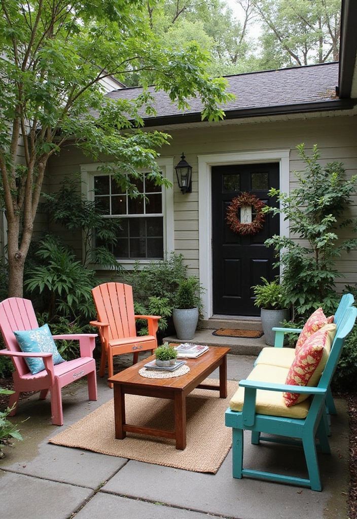 26 Backyard Ideas On A Budget - 6. Upcycled Furniture